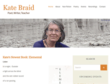 Tablet Screenshot of katebraid.com